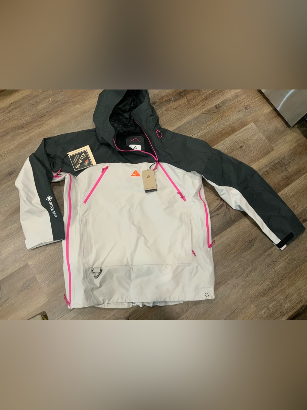 New Nike ACG Chena Vortex Storm-FIT ADV GORE-TEX Jacket FV8891-104 Unisex Sz L